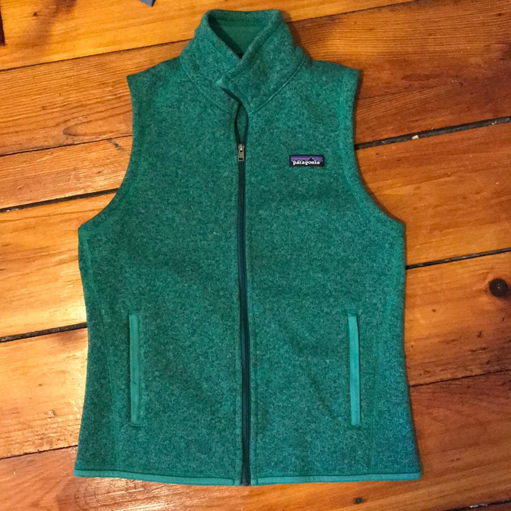 BRAND NEW green Patagonia Better Sweater Vest